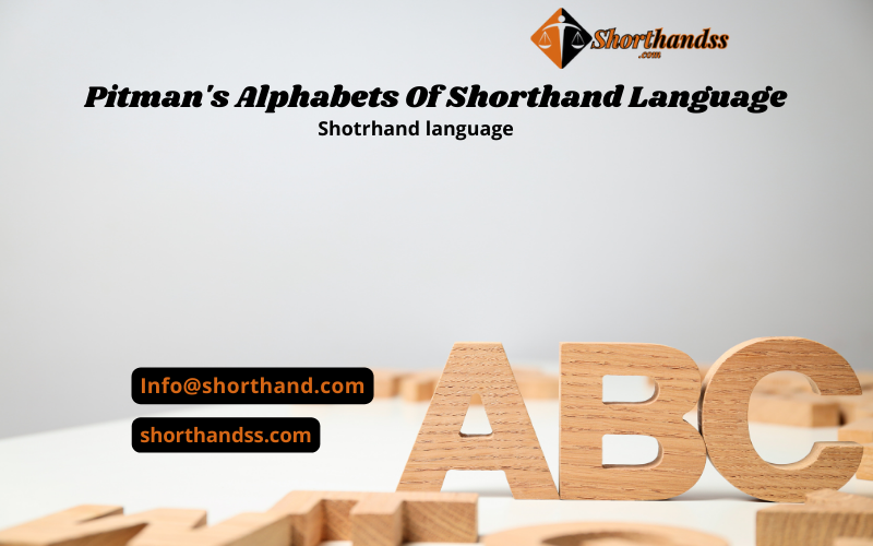 Pitman's Alphabets Of Shorthand Language