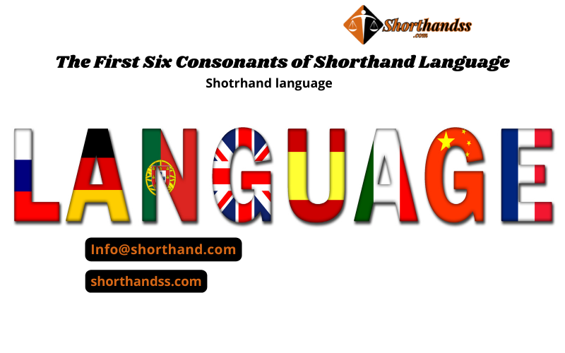 Consonants of Shorthand Language